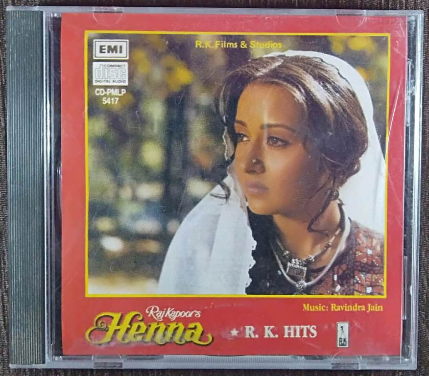 Henna (1990) Ravindra Jain / R.K. Hits Pre-Owned EMI Imported Audio CD