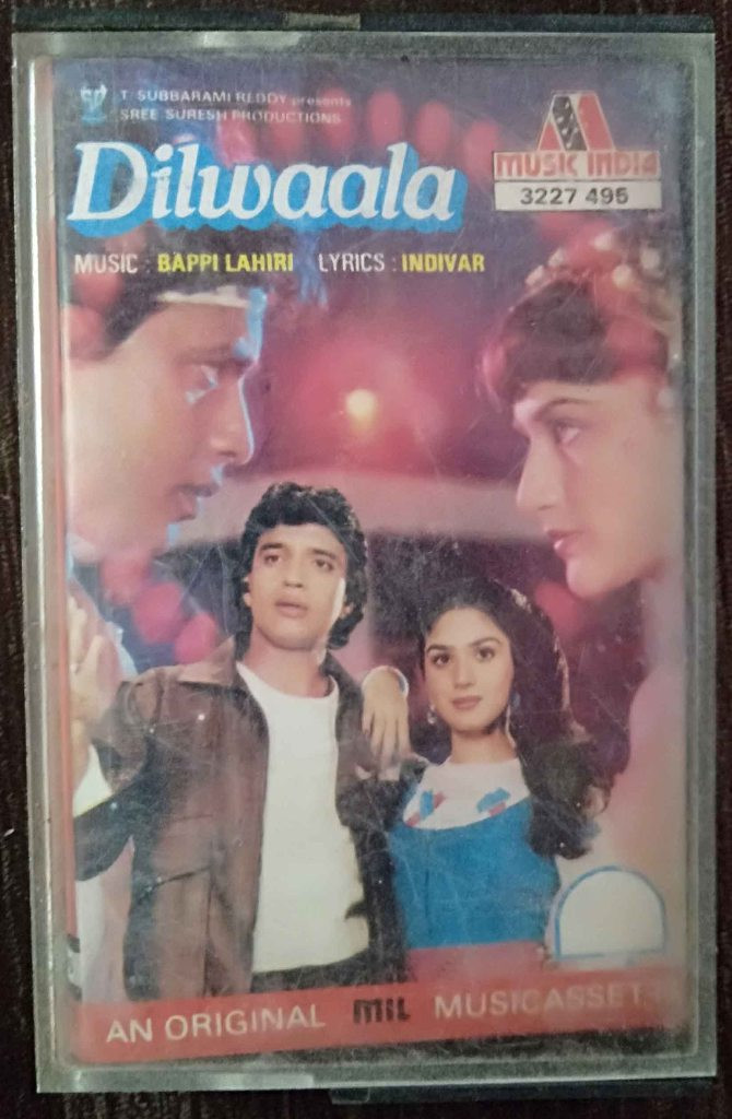 Dilwaala (1986) Bappi Lahiri Pre-Owned Music India Audio Cassette
