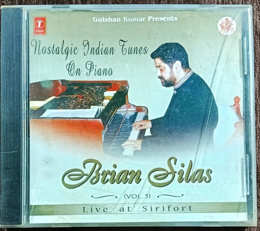 Brian Silas – Nostalgic Indian Tunes On Piano (Vol. 5) Live At Sirifort (1999) Pre-Owned T-series Audio CD