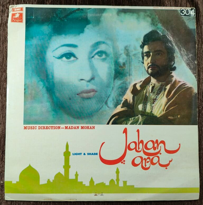 Jahan Ara (1964) Madan Mohan Pre-Owned ODEON Vinyl, 12" LP Record