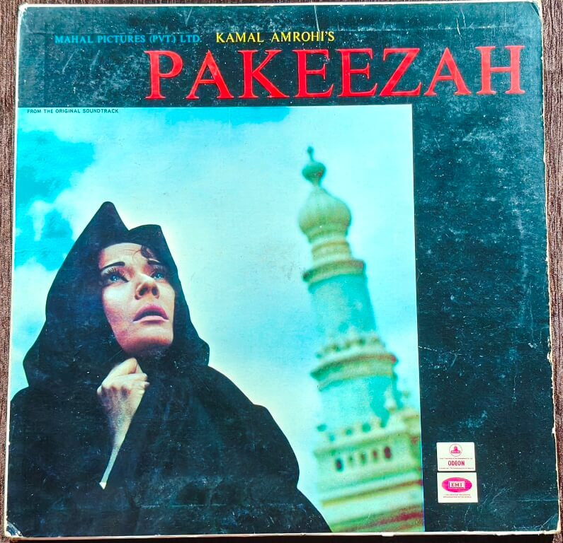 Pakeezah (1972) Ghulam Mohammed & Naushad Pre-Owned Vinyl, 12" Odeon LP Record