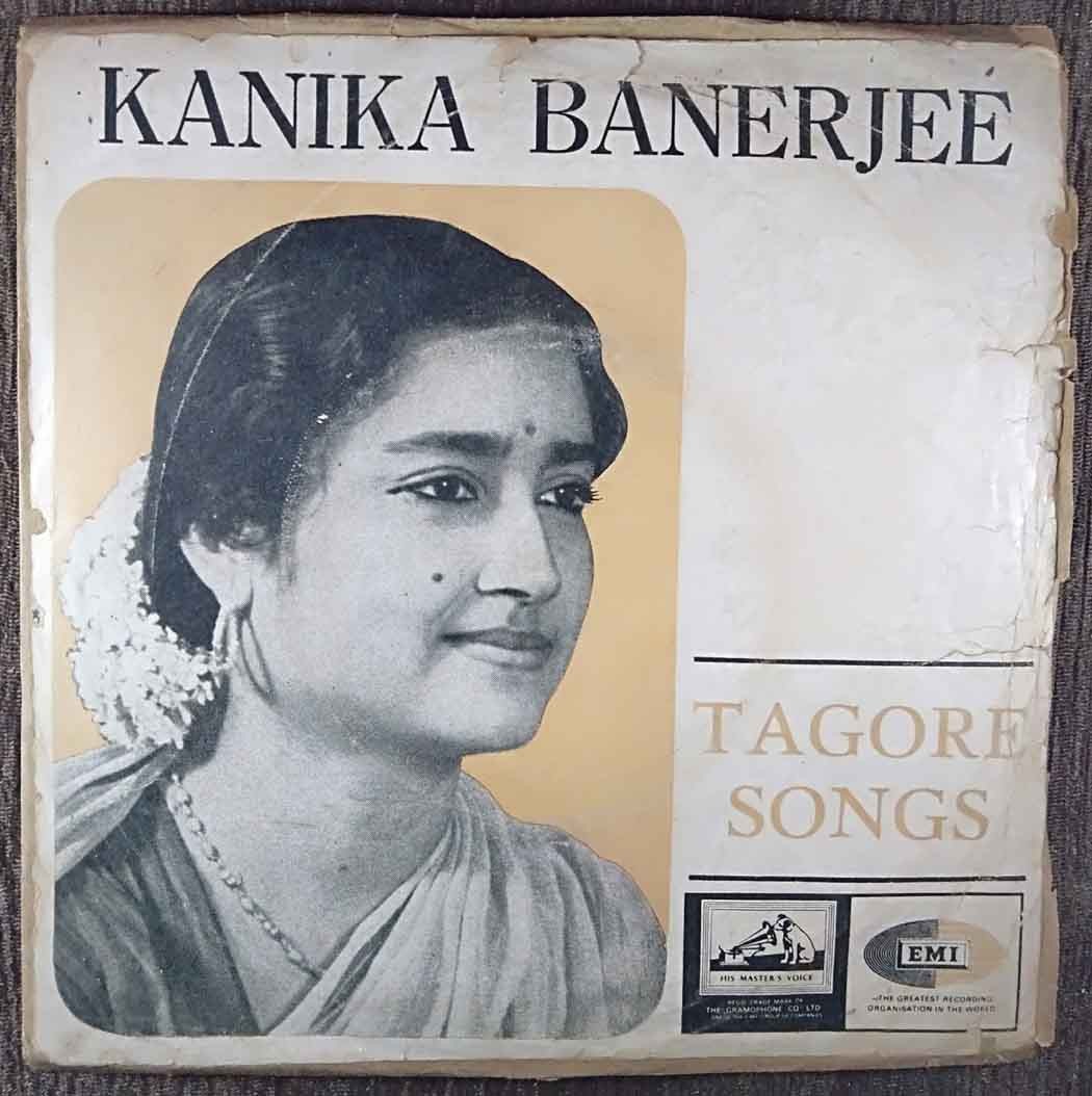 Kanika Banerjee - Tagore Songs (1966) Rabindranath Tagore Pre-Owned Vinyl, 7" EP Record
