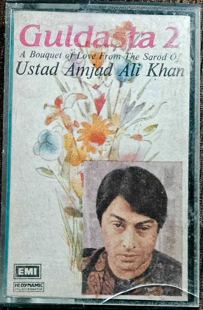 Ustad Amjad Ali Khan – Guldasta 2 (A Bouquet Of Love From The Sarod Of Ustad Amjad Ali Khan) (1983) Pre-Owned EMI Audio Cassette