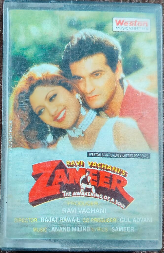 Zameer: The Awakening of a Soul (1996) Anand-Milind Hindi OST Pre-Owned Weston Musicassettes Audio Cassette