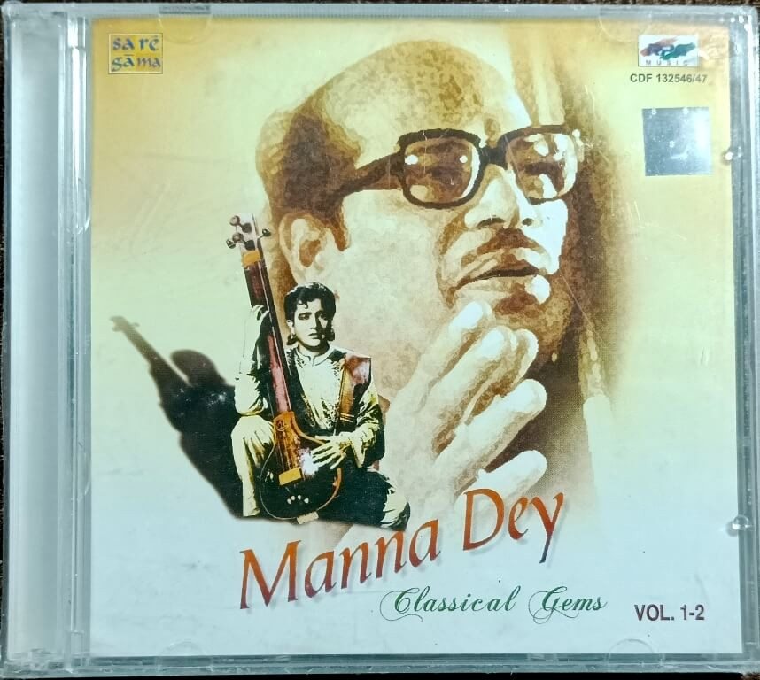 Manna Dey Classical Gems Vol.1-2 (2001) Bollywood OST Compilation Pre-Owned Saregama, RPG Dubble Audio CD