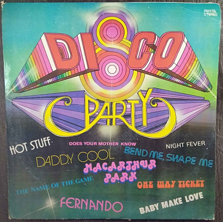 Disco Party (1979) Compilation Pre-Owned Vinyl, 12" LP Record