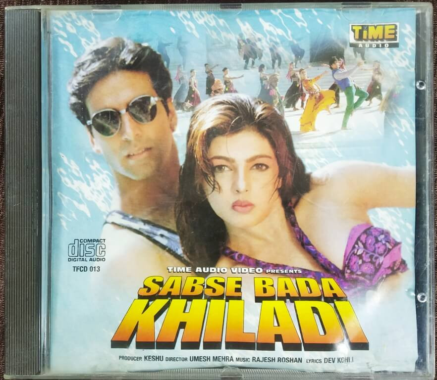 Sabse Bada Khiladi (1995) Rajesh Roshan Pre-Owned Time Audio  Audio CD
