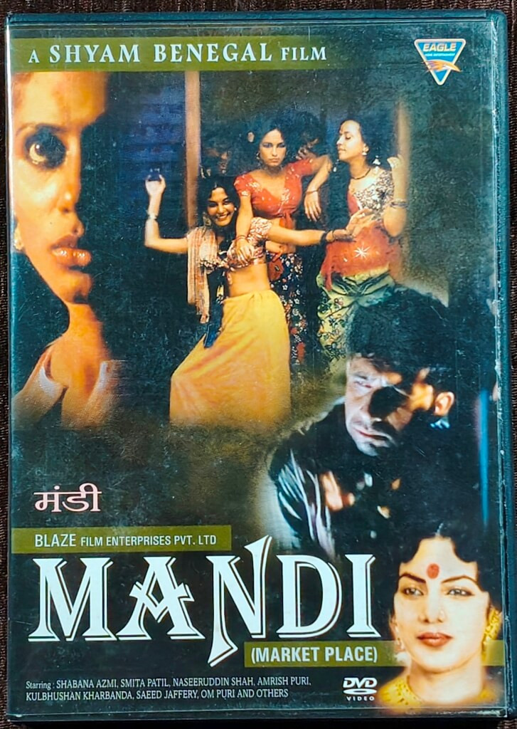 Mandi मंडी (Market Place) Director-Shyam Benegal & Music-Vanraj Bhatia Mainstream Hindi Movie Pre-Owned Eagle DVD CD