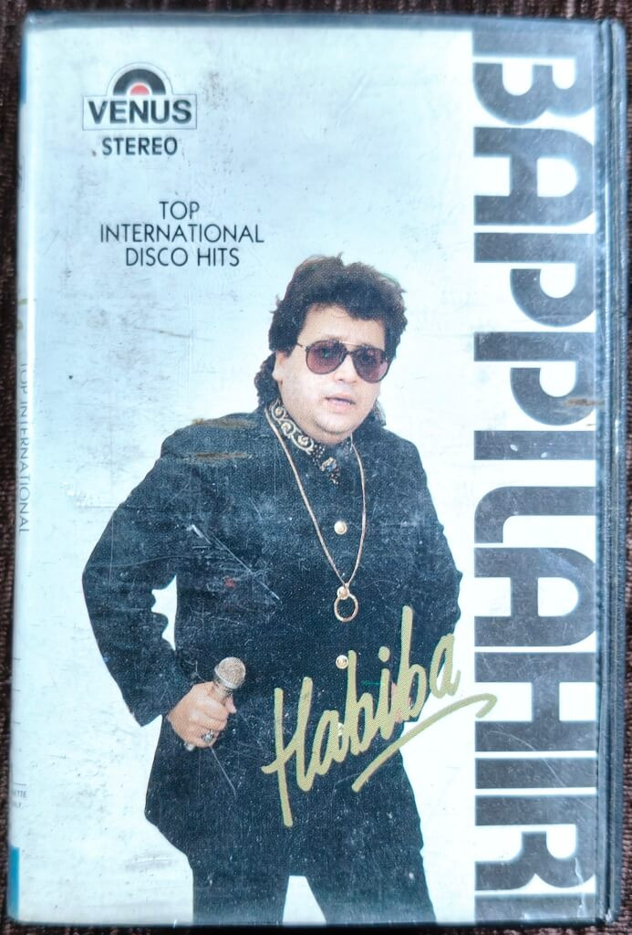 Bappi Lahiri - Habiba - Top International Disco Hits (1989) Bappi Lahiri Pre-Owned Venus Audio Cassette