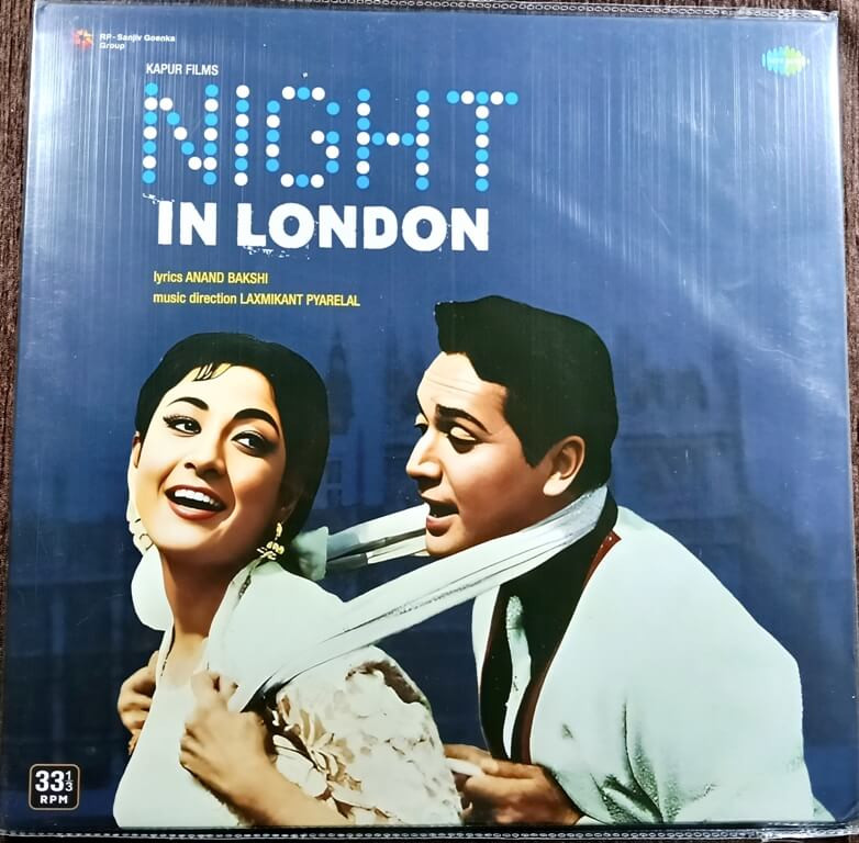 Night In London (1967) Laxmikant-Pyarelal New Release Vinyl, 12" Saregama LP Record