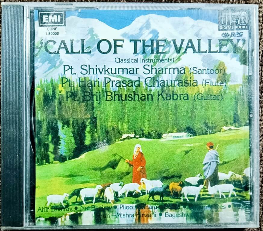 Call Of The Valley (1968) Shivkumar Sharma & Hariprasad Chaurasia - Brijbhushan Kabra / Indian Classical Pre-Owned EMI Imported Audio CD