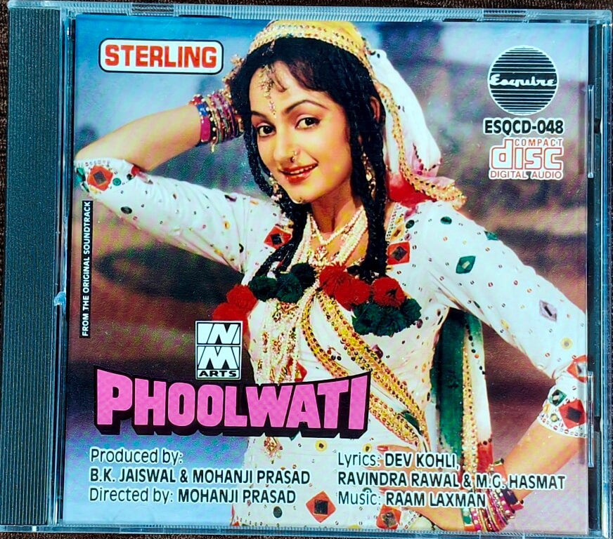 Phoolwati (1992) Raam Laxman & Surinder Kohli Pre-Owned  Esquire – Sterling Imported Audio CD