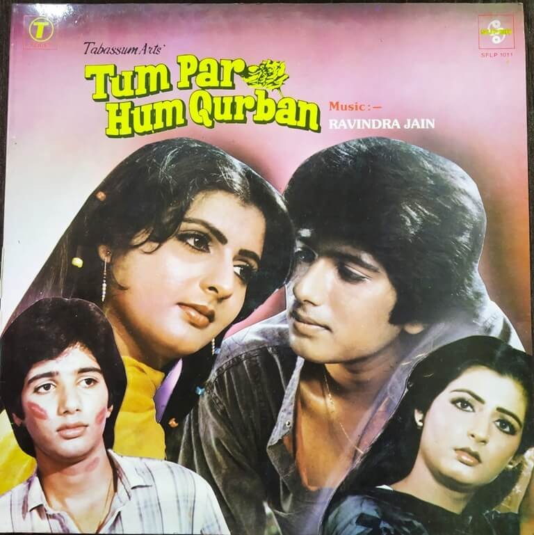 Tum Par Hum Qurban (1985) Ravindra Jain Pre-Owned Vinyl, 12" LP Record