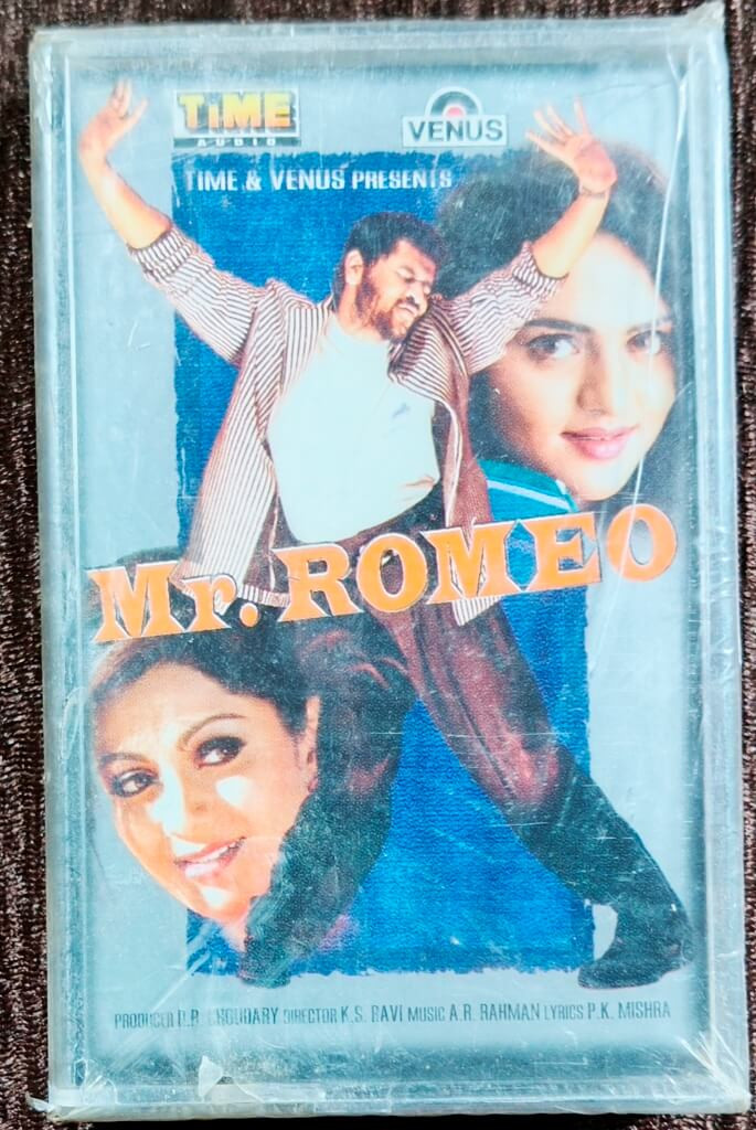Mr. Romeo (1997) A.R. Rahman Pre-Owned Time Audio, Venus Audio Cassette