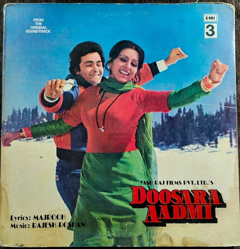 Doosara Aadmi (1977) Rajesh Roshan Pre-Owned Vinyl, 12" His Master's Voice LP Record