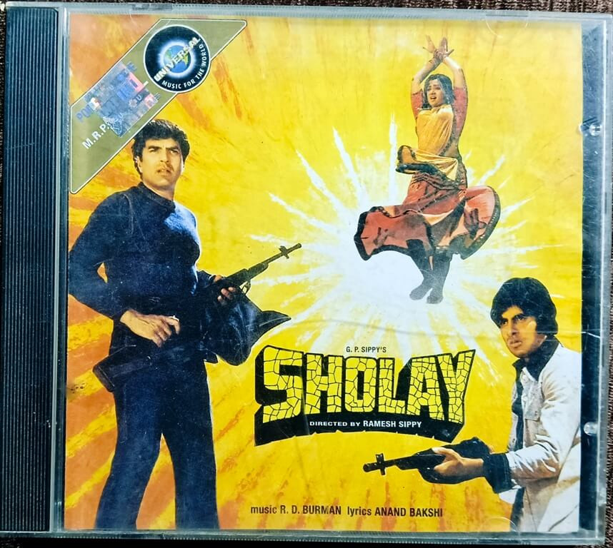Sholay (1975) R. D. Burman Pre-Owned Universal Audio CD