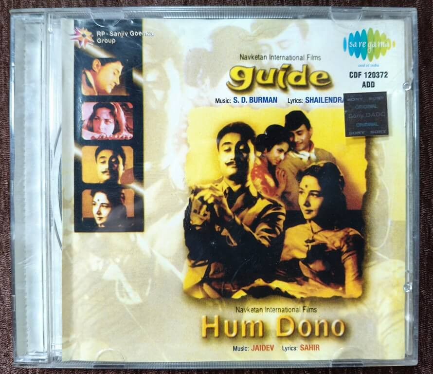 Guide (1965) S.D. Burman / Hum Dono (1961) Jaidev Pre-Owned  Audio CD