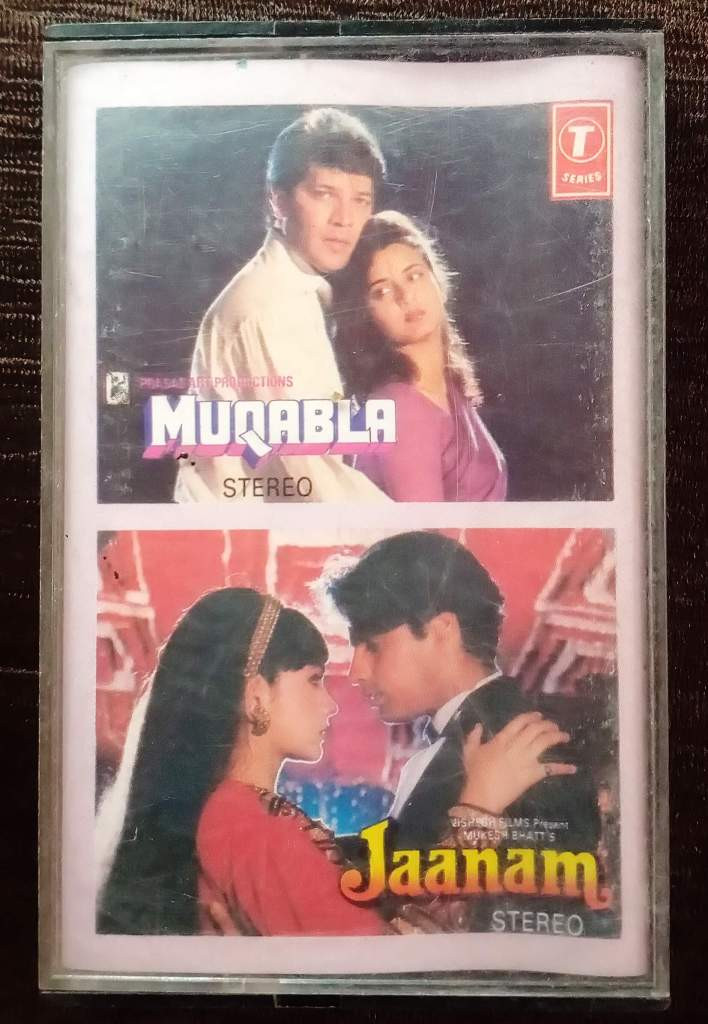 Muqabala (1993) Dilip Sen-Sameer Sen / Jaanam (1993) Anu Malik Pre-Owned T-Series Audio Cassette