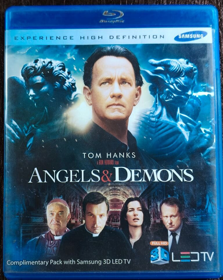 Angels & Demons (2009) Ron Howard Pre-Owned Sony Picture Blu Ray 3D