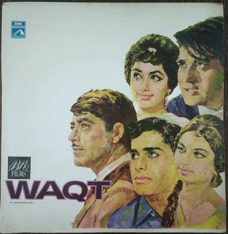 Waqt (1965) Ravi Pre-Owned HMV Vinyl, 12" LP Record