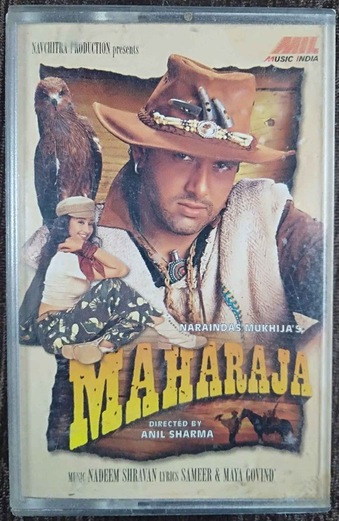 Maharaja (1998) Nadeem-Shravan Pre-Owned Music India, Polygram Audio Cassette