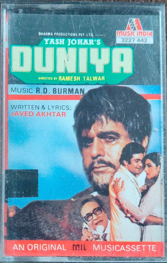 Duniya (1983) R.D. Burman Pre-Owned Music India Audio Cassette