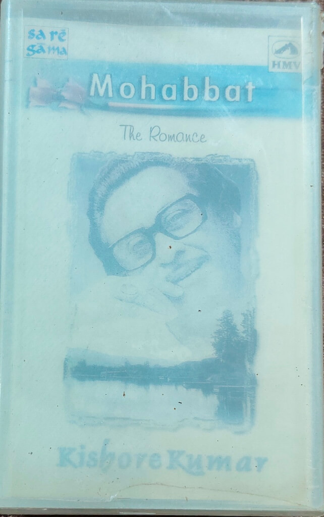 Kishore Kumar – Mohabbat - The Romance (Vol. 1 & 2) (2001) Bollywood OST Compilation Pre-Owned HMV–Saregama Double Audio Cassette Set