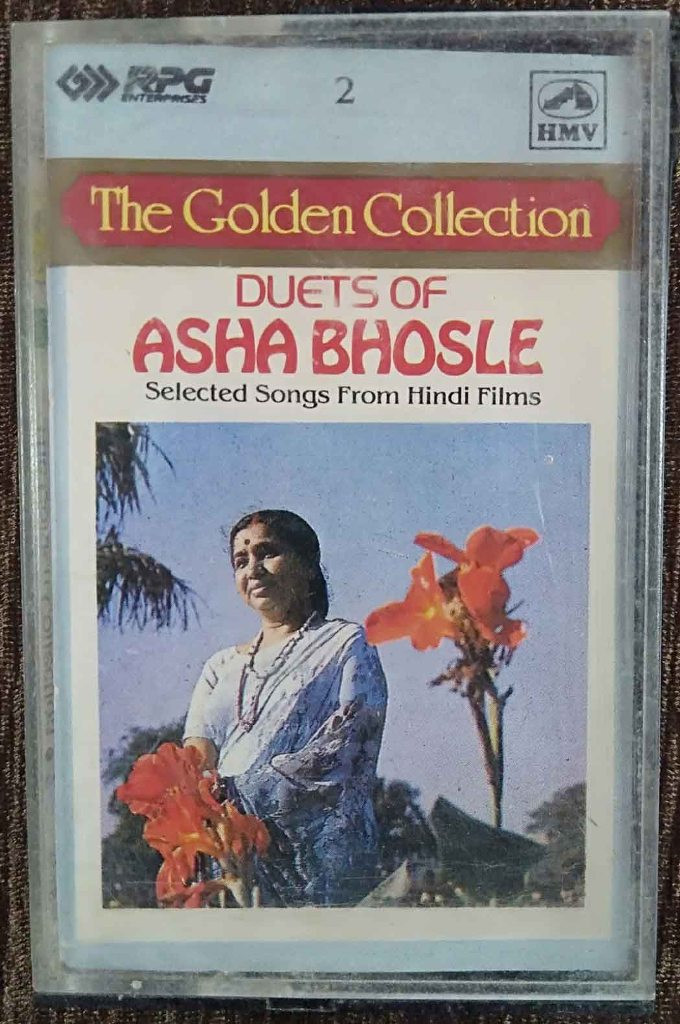 Asha Bhosle - Duets Of Asha Bhosle - The Golden Collection - Selected Songs From Hindi Films - 2 (1993) Compilation Pre-Owned HMV, RPG Audio Cassette