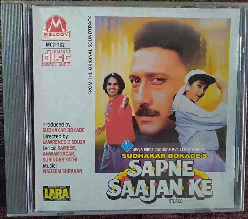Sapne Saajan Ke (1992) Nadeem-Shravan Pre-Owned Melody International Ltd Imported Audio CD