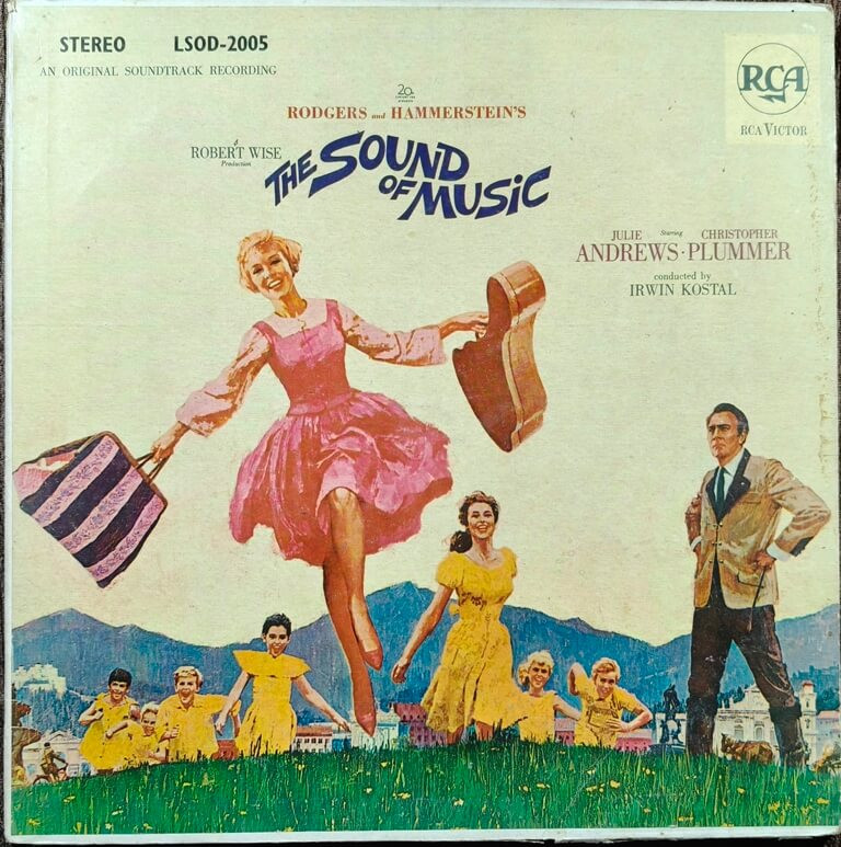 Richard Rodgers - The Sound Of Music (An Original Soundtrack Recording) (1965) Richard Rodgers Pre-Owned Vinyl, 12" RCA Victor LP Record