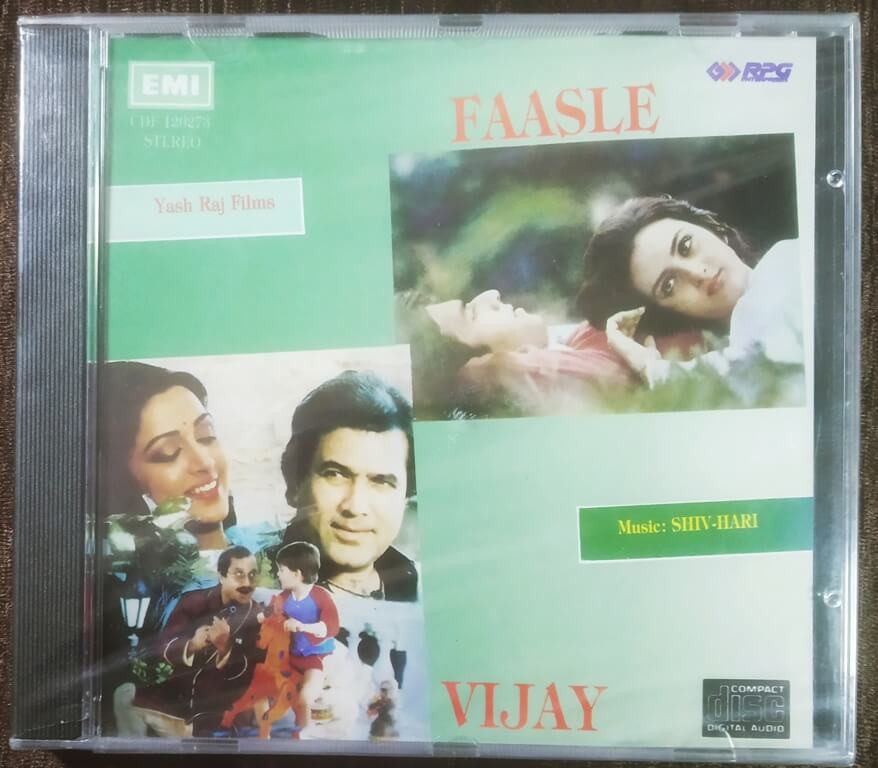 Faasle (1985) Shiv-Hari / Vijay (1988) Shiv-Hari Pre-Owned EMI Imported Audio CD