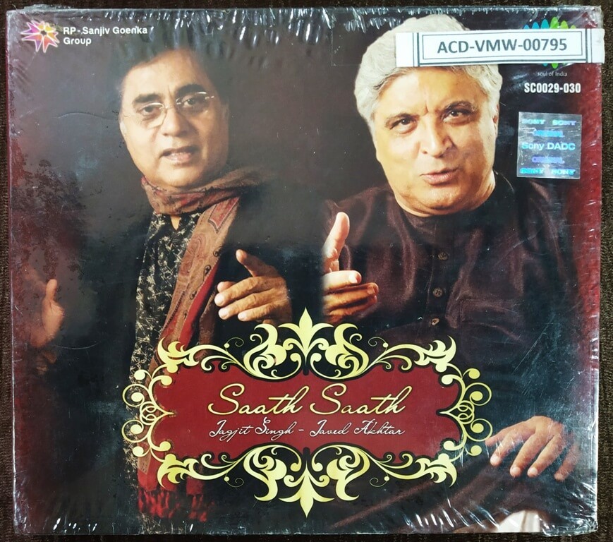 Jagjit Singh & Javed Akhtar - Saath Saath (2014) Jagjit Singh Pre-Owned Sa Re Ga Ma Double Audio CD
