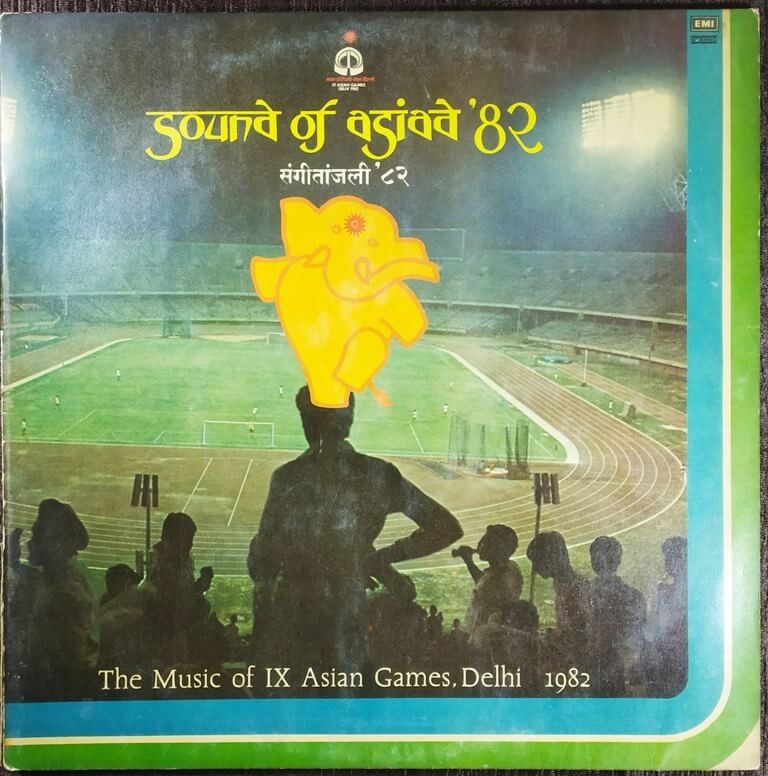 Pandit Ravi Shankar – Sound Of Asiad '82 (1982) Ravi Shankar Pre-Owned Vinyl, 12" LP Record