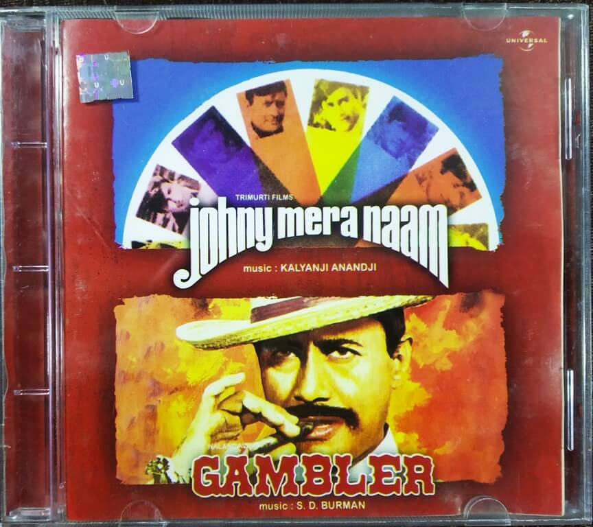 Johny Mera Naam (1970) Kalyanji-Anandji / Gambler(1971) S.D. Burman Pre-Owned  Audio CD