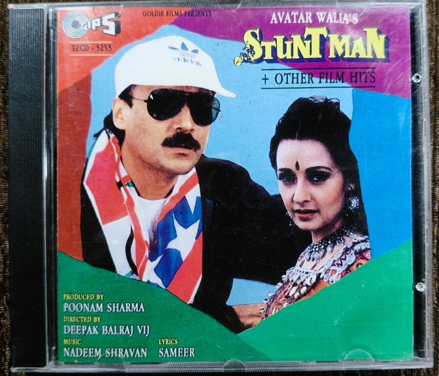 Stuntman (1994) Nadeem-Shravan Pre-Owned TIPS, Vanilla Music Imported Audio CD