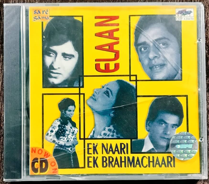 Elaan (1971) Shankar-Jaikishan / Ek Naari Ek Brahmachaari (1971) Shankar-Jaikishan Pre-Owned RPG-Saregama Imported Audio CD