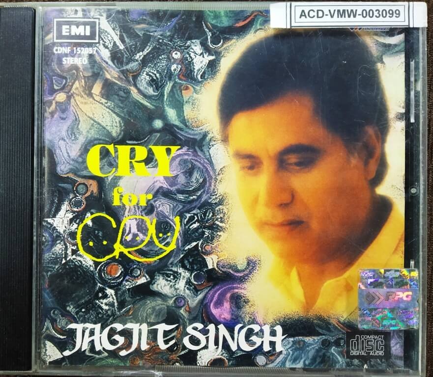 Jagjit Singh - Cry For Cry (1995) Jagjit Singh Pre-Owned EMI Imported Audio CD