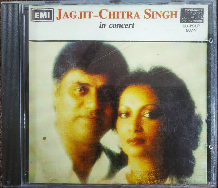Jagjit & Chitra Singh - In Concert (1989) Jagjit Singh Pre-Owned EMI Imported Audio CD