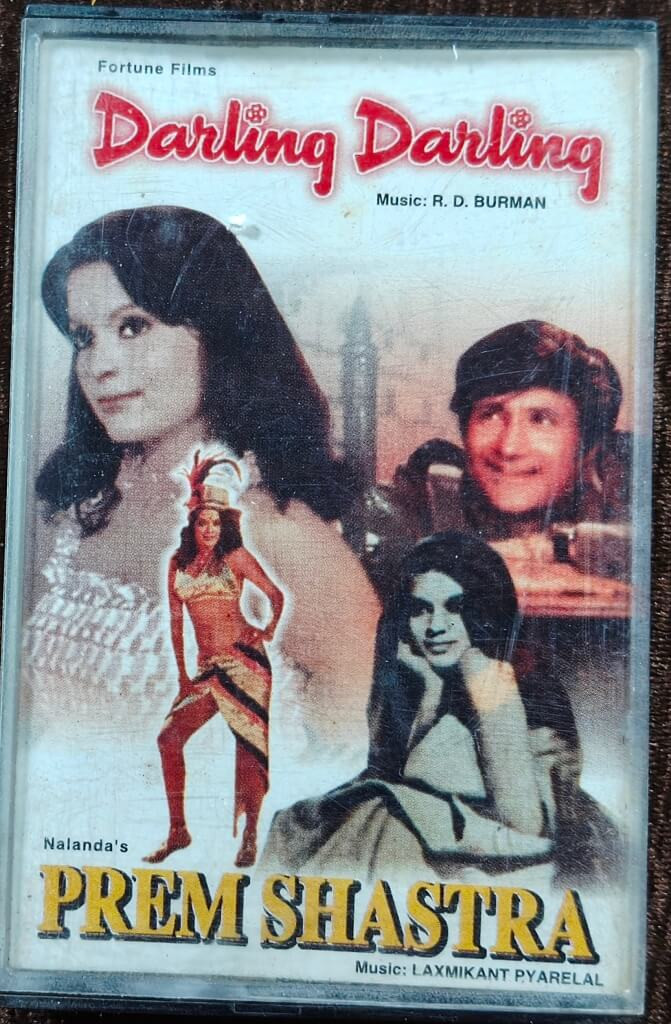 Darling Darling (1976) R.D. Burman / Prem Shastra (1974) Laxmikant-Pyarelal Pre-Owned MIL Audio Cassette