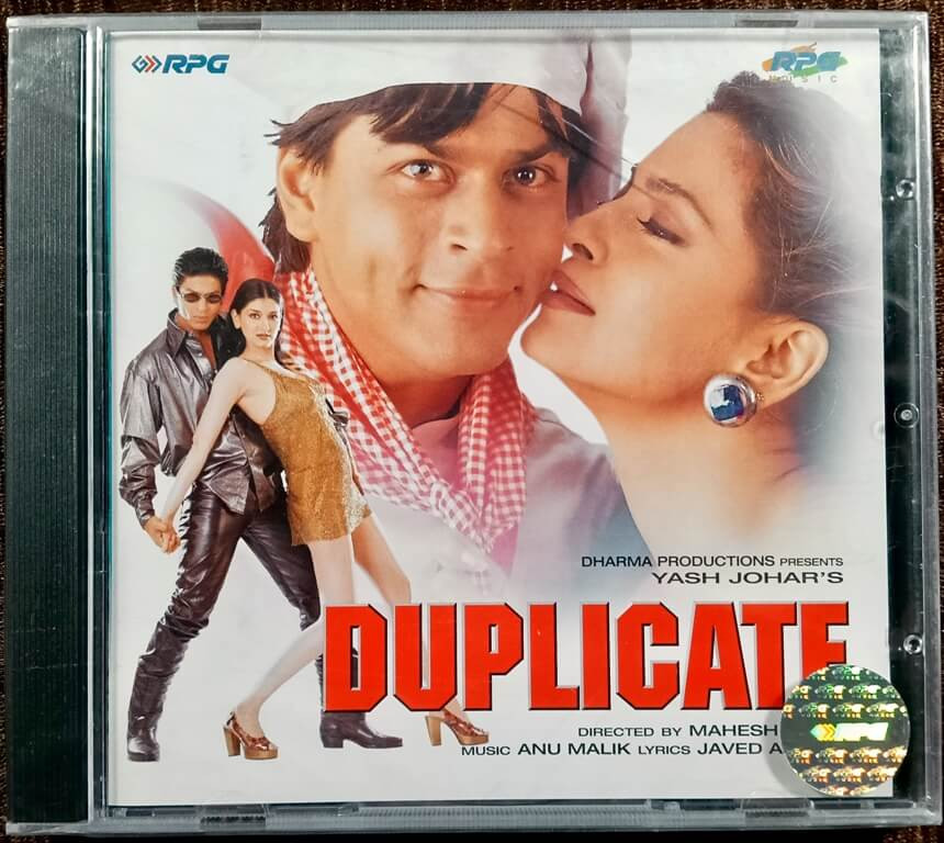 Duplicate (1998) Anu Malik Pre-Owned RPG Imported Audio CD